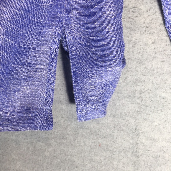 COLDWATER CREEK Perfect Pairing of Silk & Linen 3/4 Sleeve w/Button Cuff - Picture 9 of 16